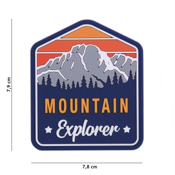 Patch 3D PVC Mountain Explorer